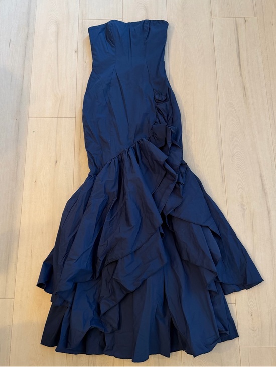 babyboo Dresses & Skirts - Babyboo Strapless Navy Mermaid Maxi Dress
